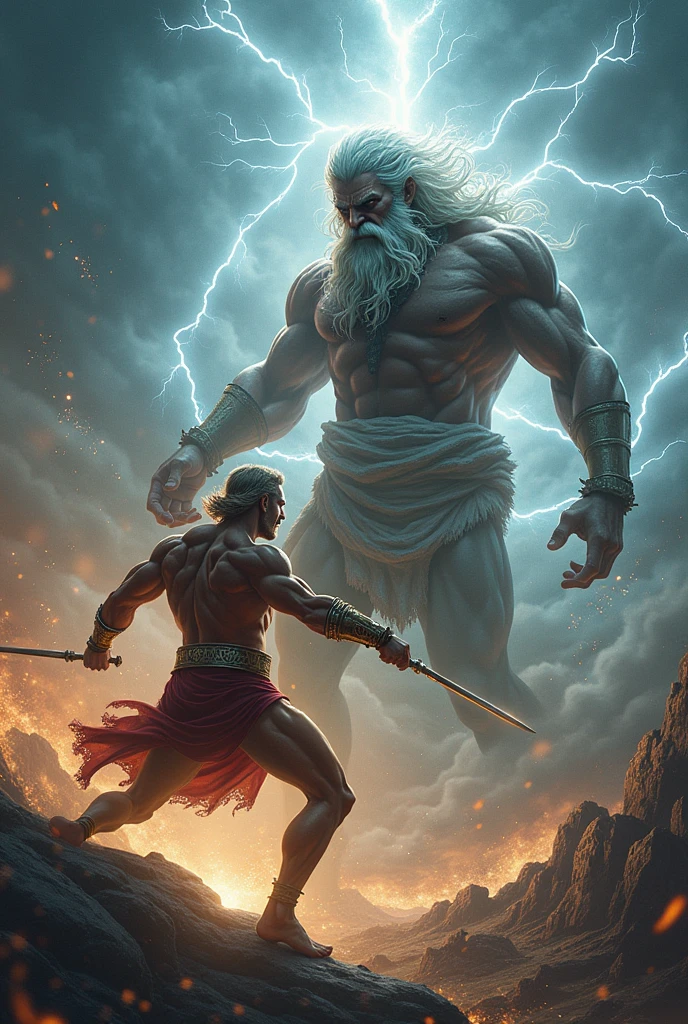 zeus defeating chronos