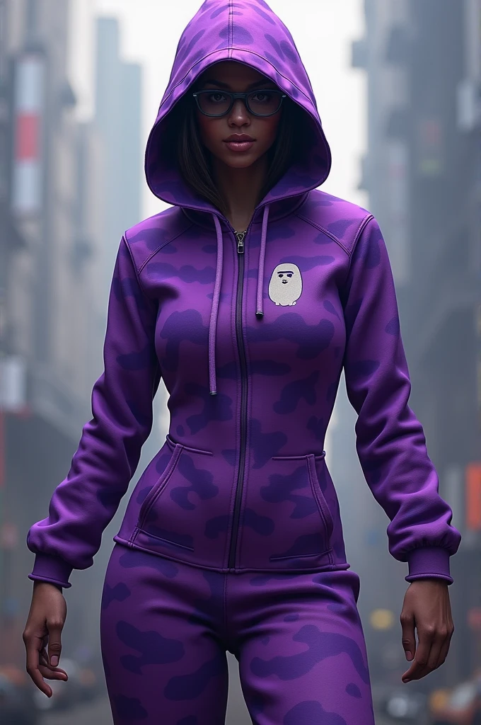 Pubg purple bape suit logo
