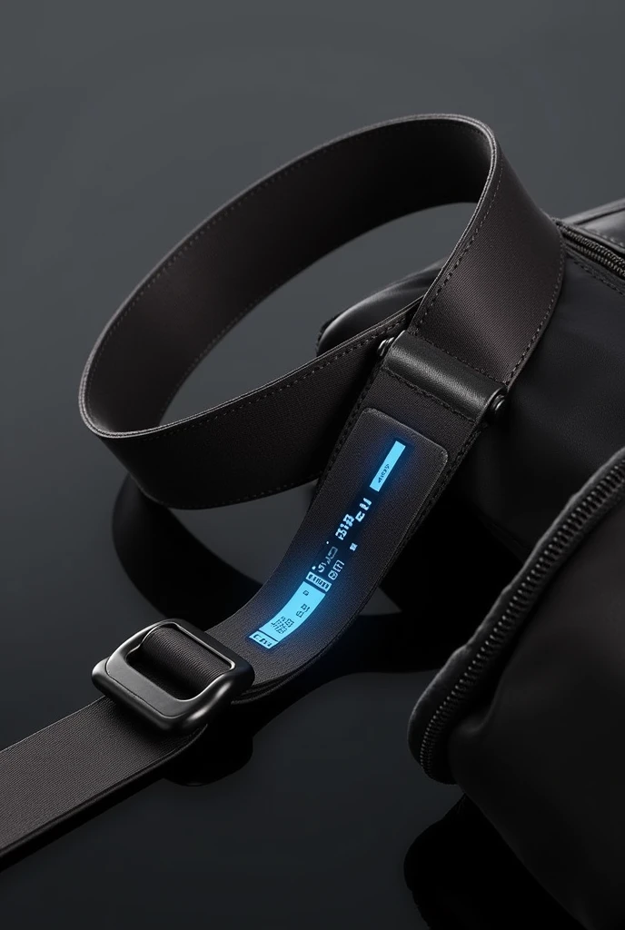 bag strap with LED BATTERY INDICATOR