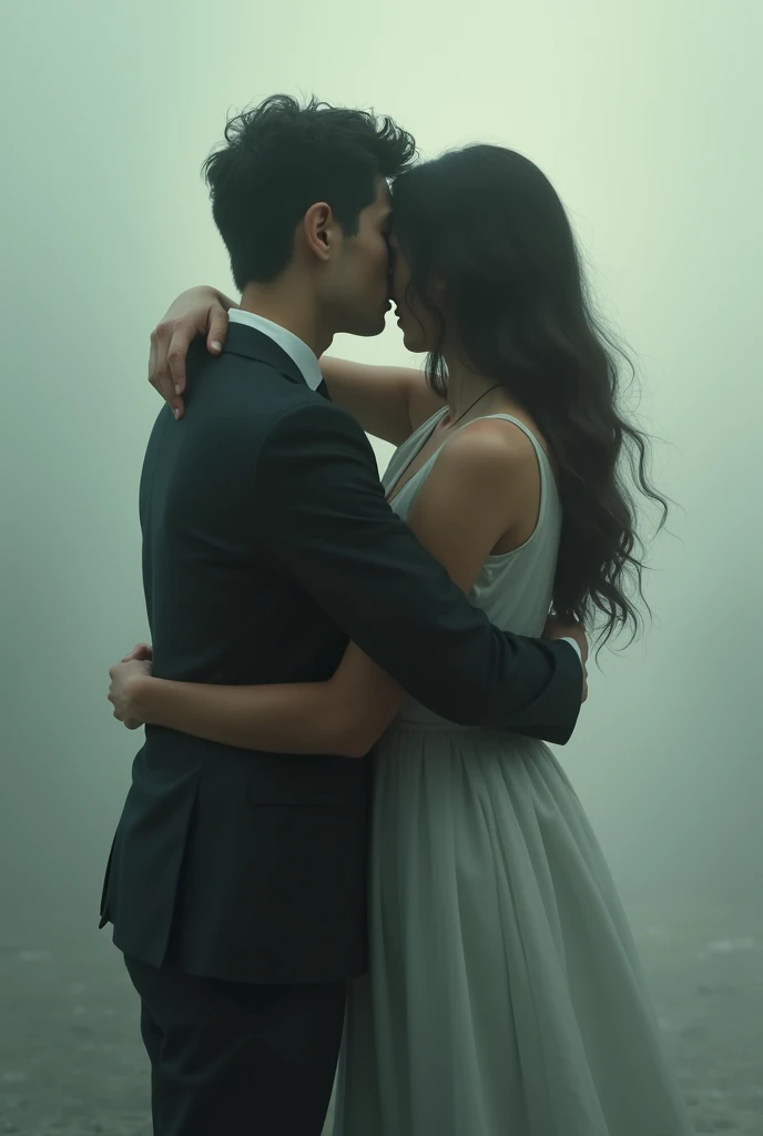 unsaid goodbyes, where two couples are on the back of each other