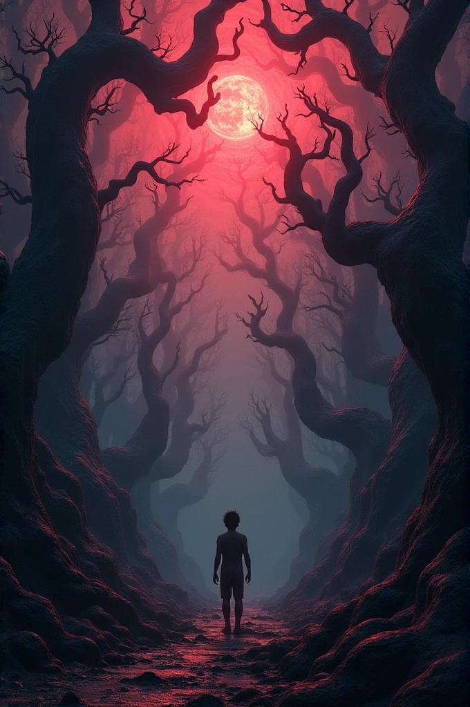 Make a Stranger Things Upside Down Background