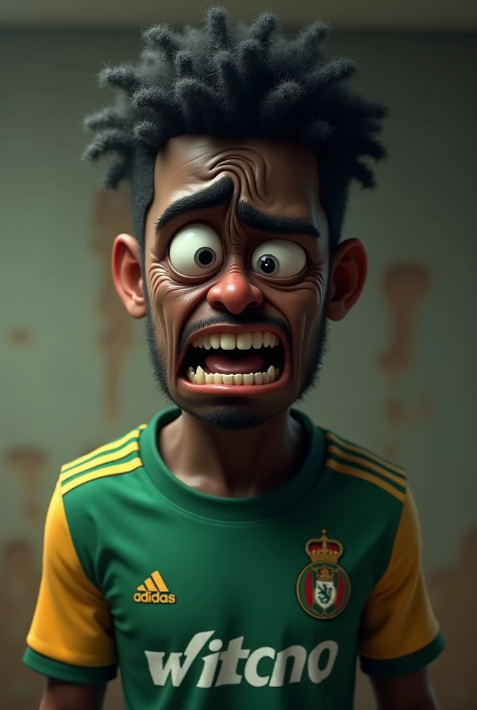 MAKE MIGUEL VERY PISSED THAT HE IS BLACK NOW WITH A SANTOS SHIRT