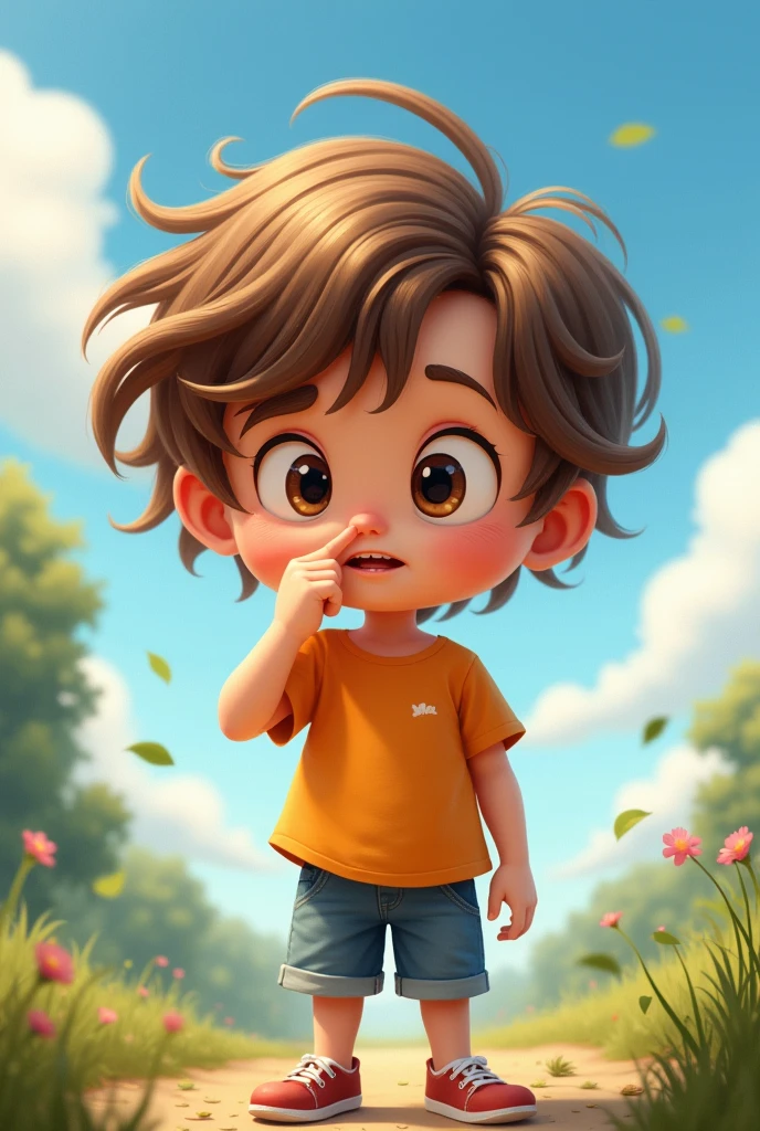 child,Being caught picking your nose,Wind