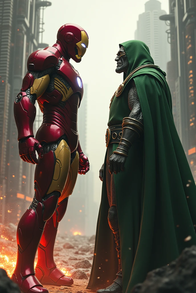 Iron man and dr doom