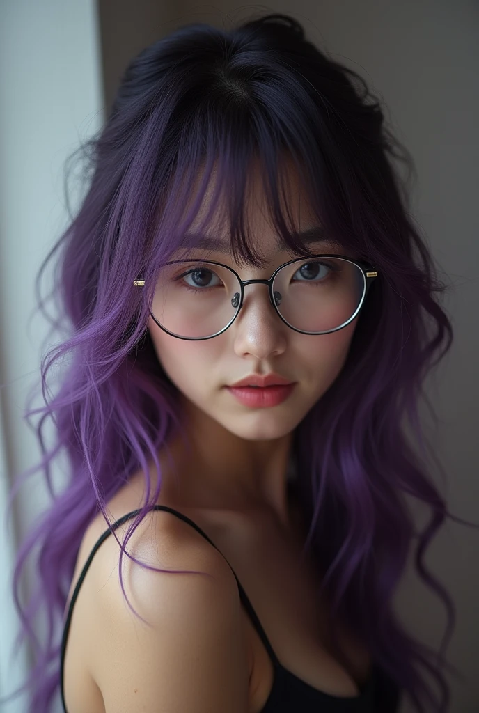Prompt
japanese, shy, sexly, Glass, deep purple hair live action negative prompt nude, naked