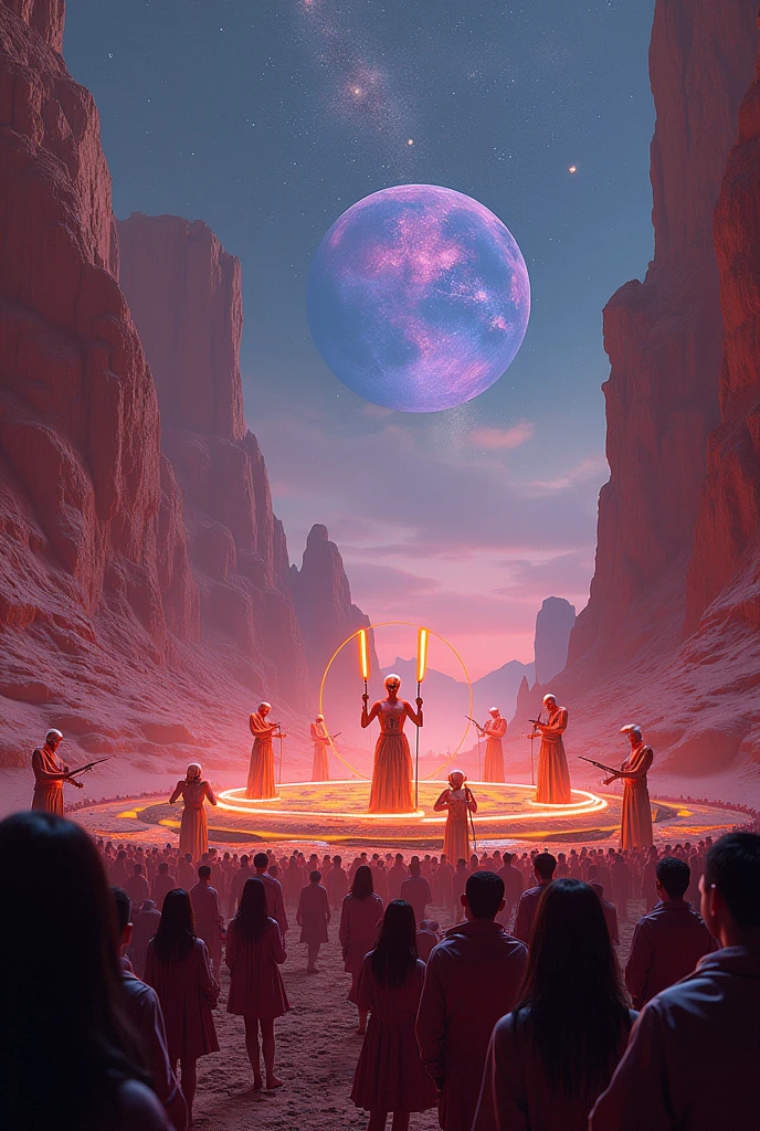 Martian concert on Mars