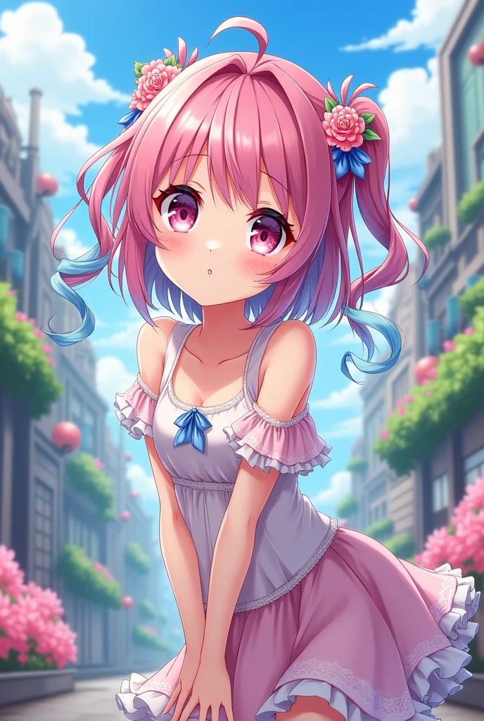 an anime girl
