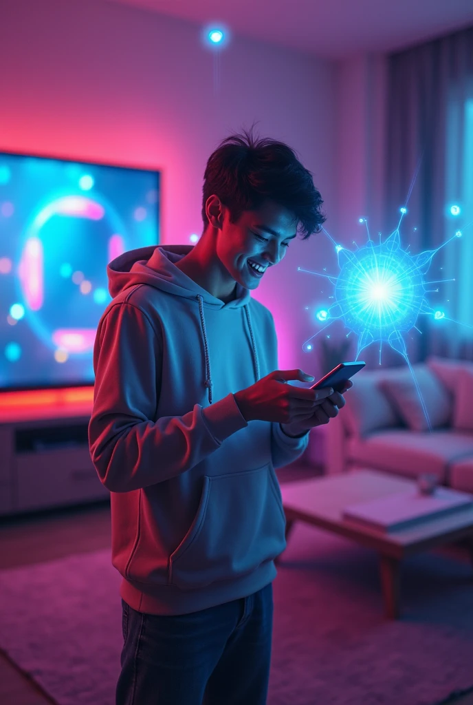 Advertising image for the sale of the Magic TV app 