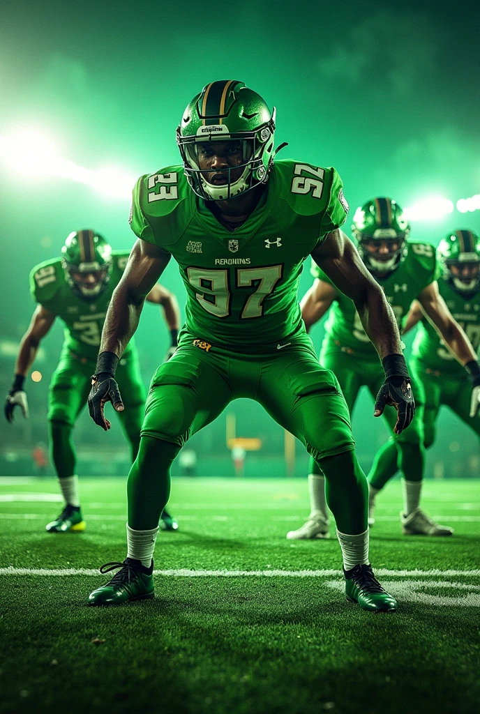 I want to make a football report that could be if there is a cover and the uniform is green