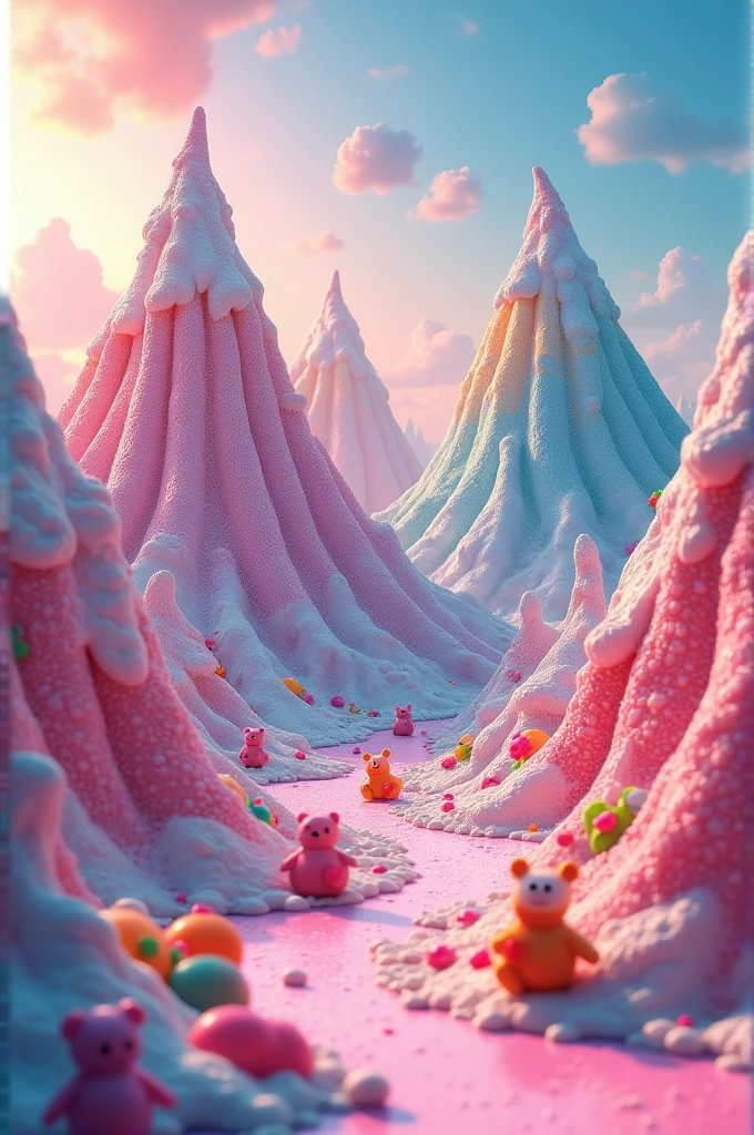 Mountains of candy