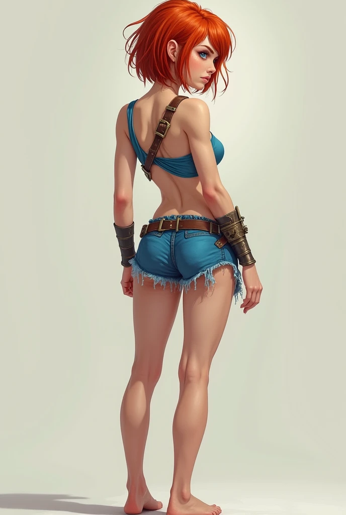 score_9, score_8_up, score_7_up, score_6_up, score_5_up, score_4_up, rating_questionable, pale petite young sex slave with short chin-length hair, post-apocalyptic, wearing a slave collar and shackles, (((hands behind her back))), (((wearing a crop top and torn short skirt))), (((tied to a pole))), center of a post-apocalyptic town square, embarrassed and humiliated, standing, exhausted, eyebags, (upper body portrait shot:0.9), masterpiece digital art, realistic,  <lora:add-detail-xl:0.8>,  <lora:13_emb:0.4>, detailed cute pretty face