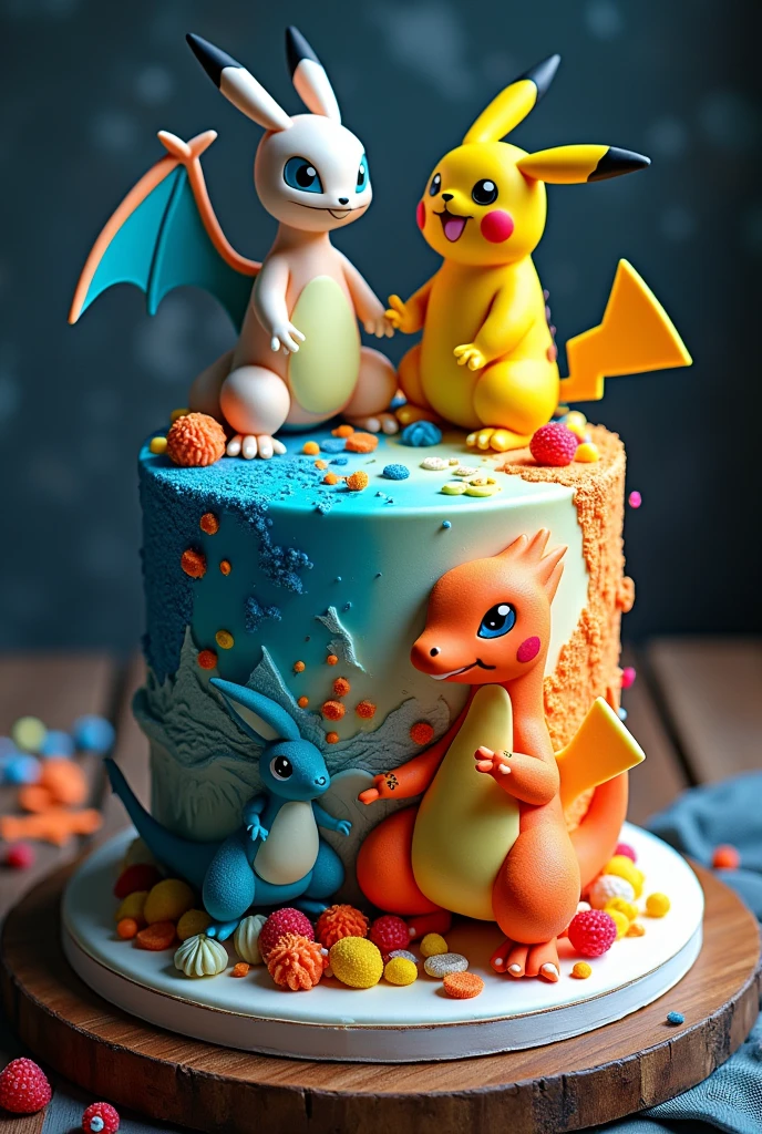 POKEMONE CAKE FOR MEN