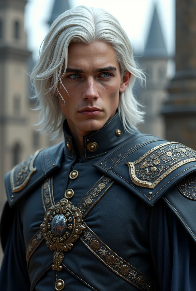 A male member of the Targaryen family with platinum hair, age 23. 