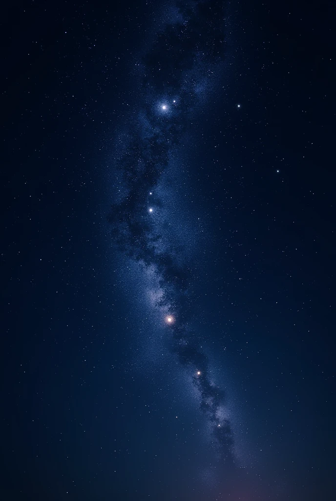 The night sky is full of twinkling stars.