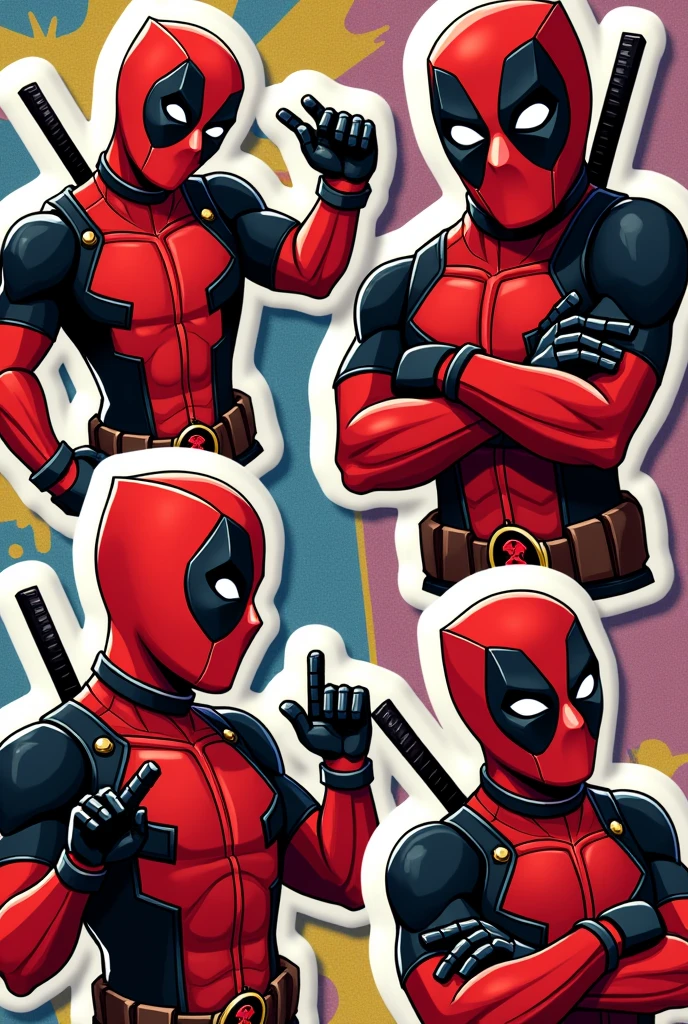 Deadpool Stickers
