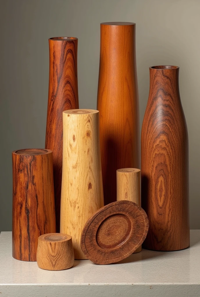 caoba, cedar, huayruros, ishpingo and shihuahuaco Wood