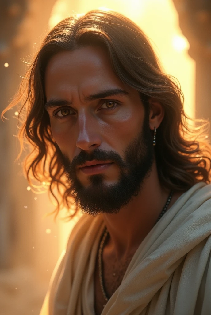 Create a image of Jesus, looking forward to the camera.