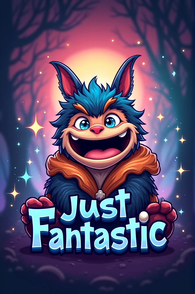 Give me logo for my channel named Just Fantastic