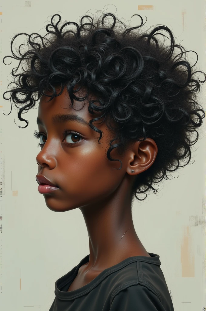 .
(of shorter hair) very strong, lured in a stubborn and brittle manner, ringed
"crinkled hair"
1b.
full of irregular narrow lines, folds, wavy, wave-like shapes
"curly leaves"