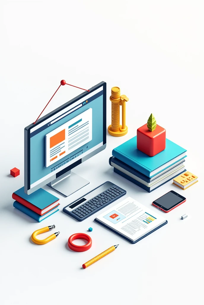 Design a back cover for my YouTube channel edu point  only with no explanation  only photo of book pen calculator geometric box civil engineering tools computer and mobile 