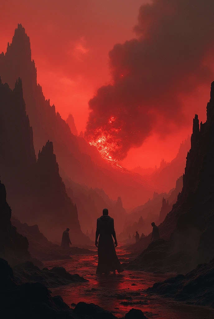 (photorealism:1.2), creative way of hell written