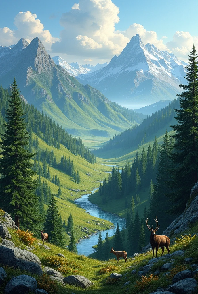 /imagine Vinland scenery 
