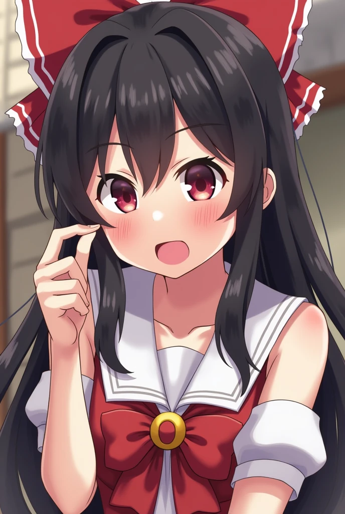 id_Nico Yazawa nsfw, (solo ,wearing nothing:1.5), empty eyes .(nude, naked, 1girl, large breasts,) ,Chopping vegetables , 1girl, ,blue sky, office, sea