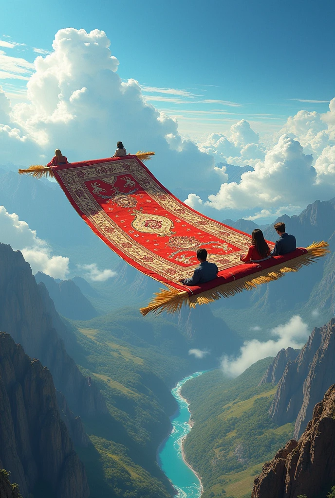 Flying carpet