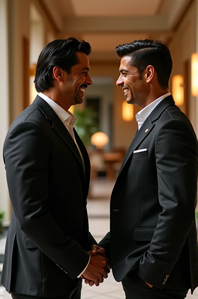 Shah Rukh Khan meet Cristiano Ronaldo