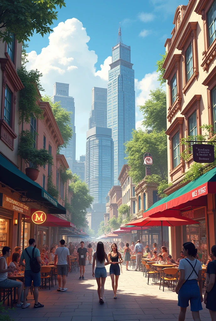AN IMAGE FOR THE SHOPPING AREA