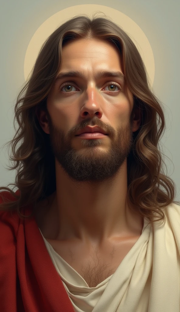 generate image of jesus christ looking forward