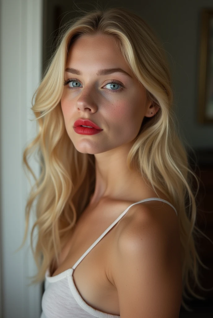 beautiful sexy little tween AnnaSophia Robb school girl, thin, long blonde hair, blue eyes, nice bottom, nice bottom, big red lips , naked pussy , naked tits