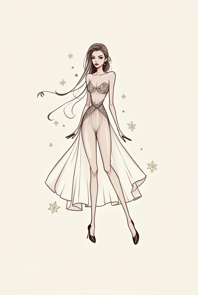 I want to create a logo for a clothing and accessories store. Ticia Chic boutique