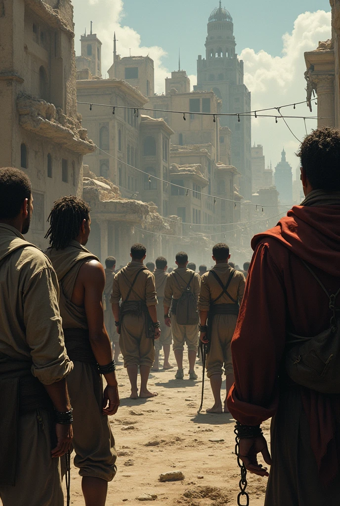 post apocalyptic slave market