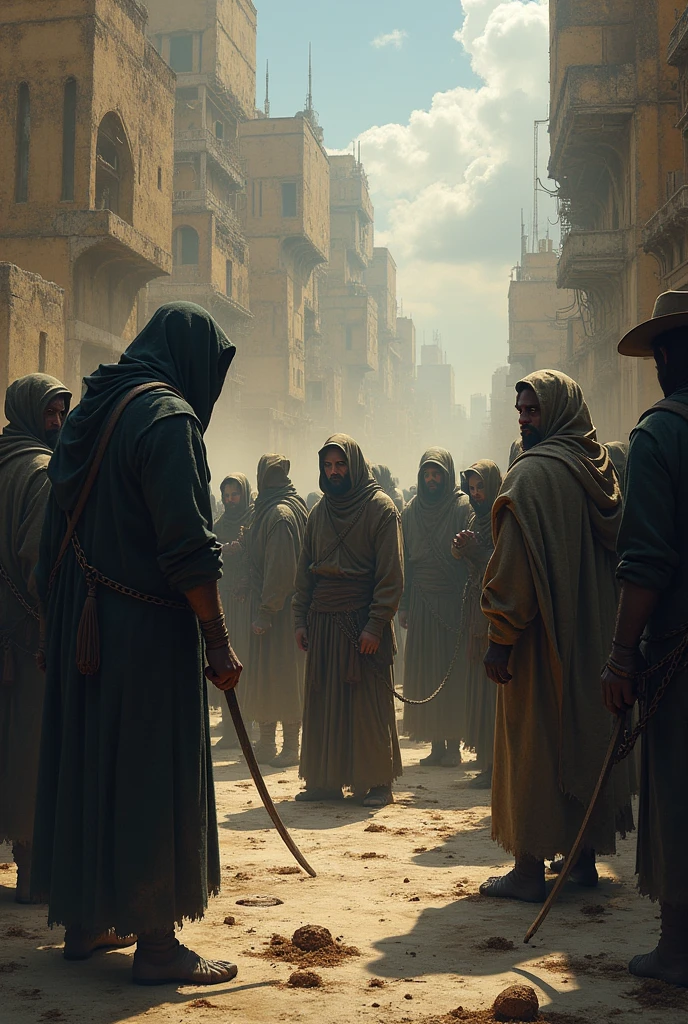 post apocalyptic slave market