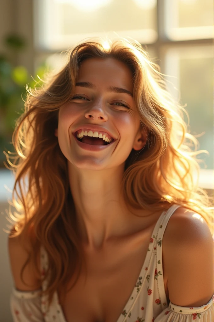 Happy woman