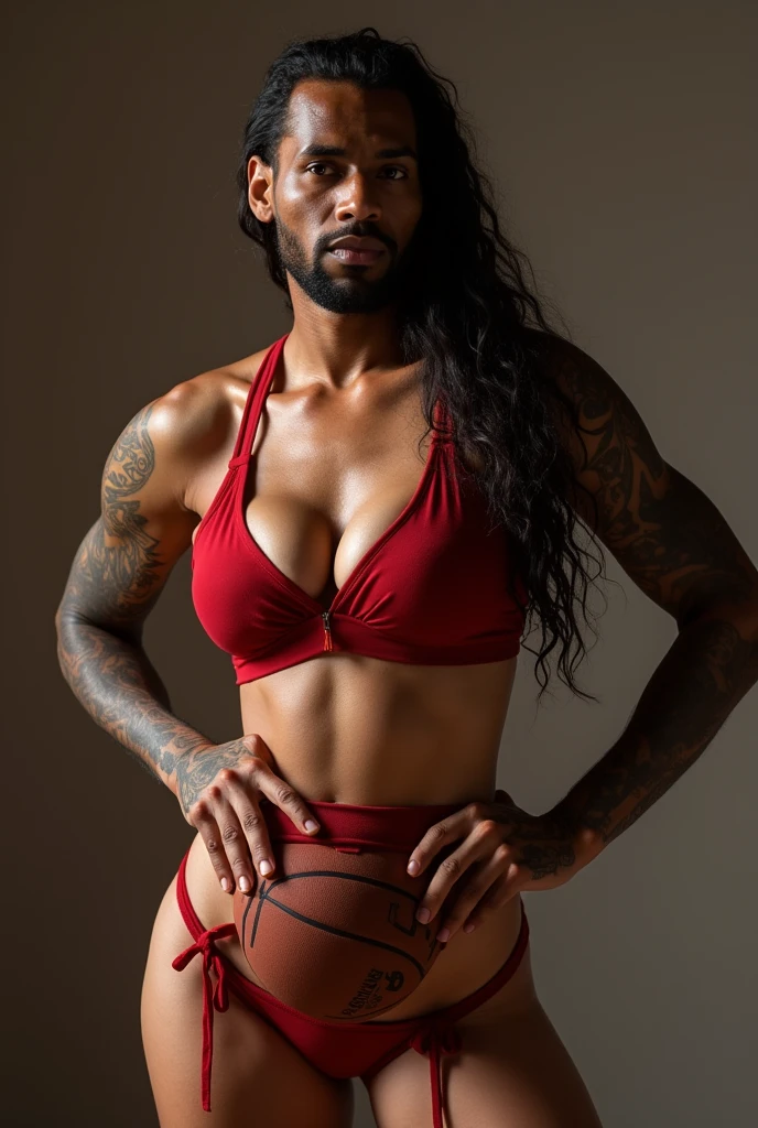 Lebron James + vagina + boobs 