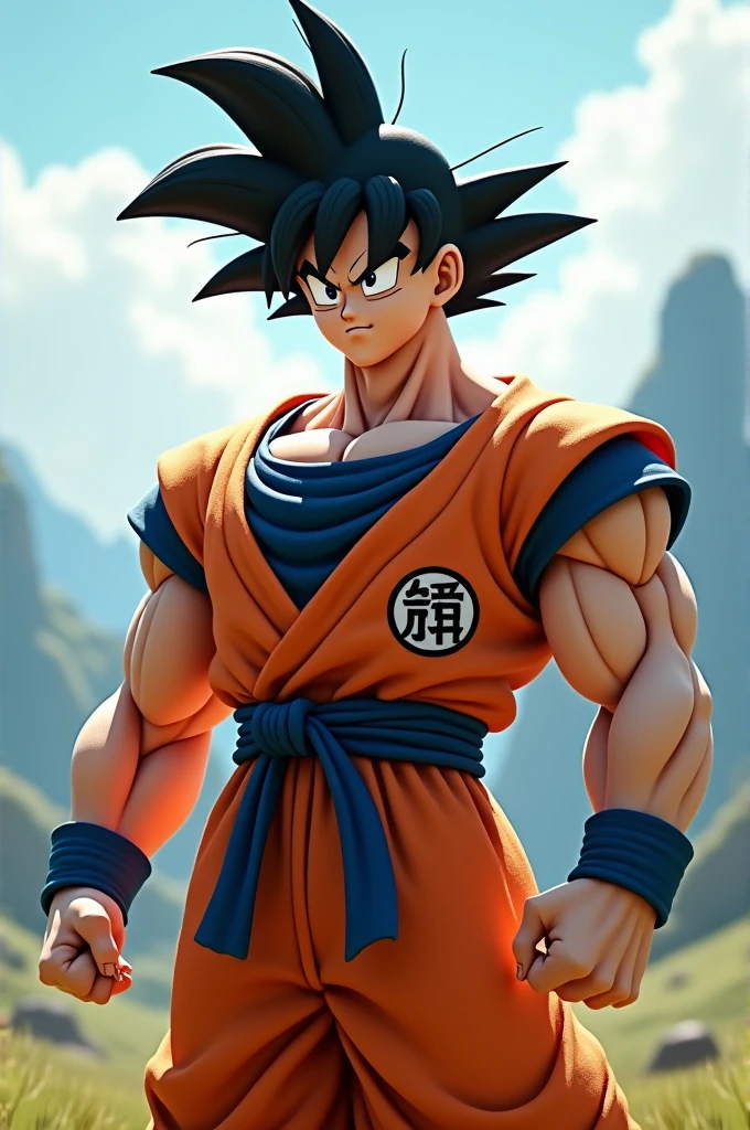Goku muscle