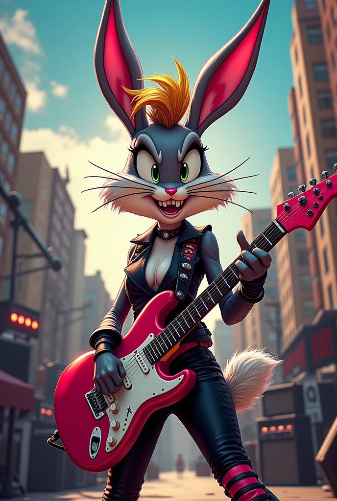 Lola bunny music rocker coneja warner 
