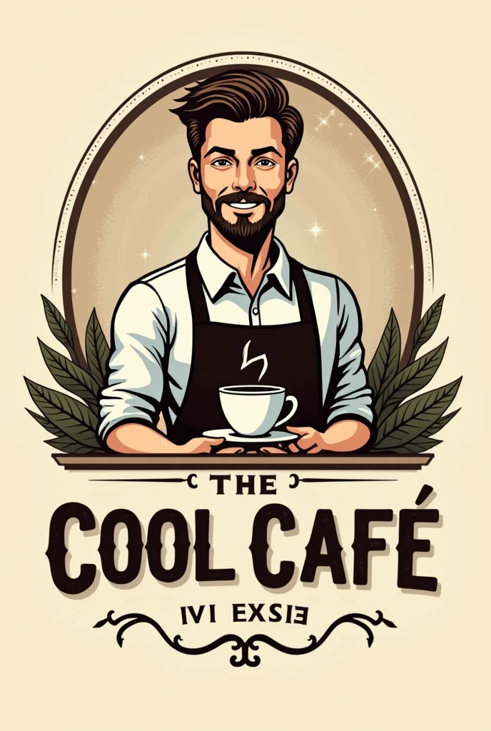 logo,cafe,Vintage style,Cool