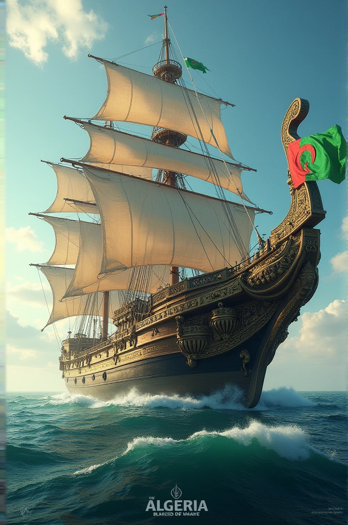 Algeria's world on a big boat