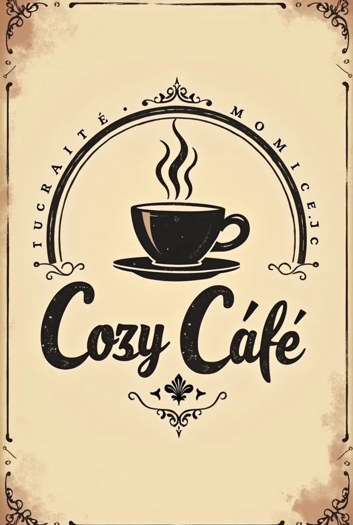 logo,cafe,Vintage style