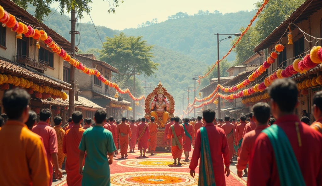 This story is about a small village, where the festival of Ganesh Chaturthi was celebrated with great pomp every year.