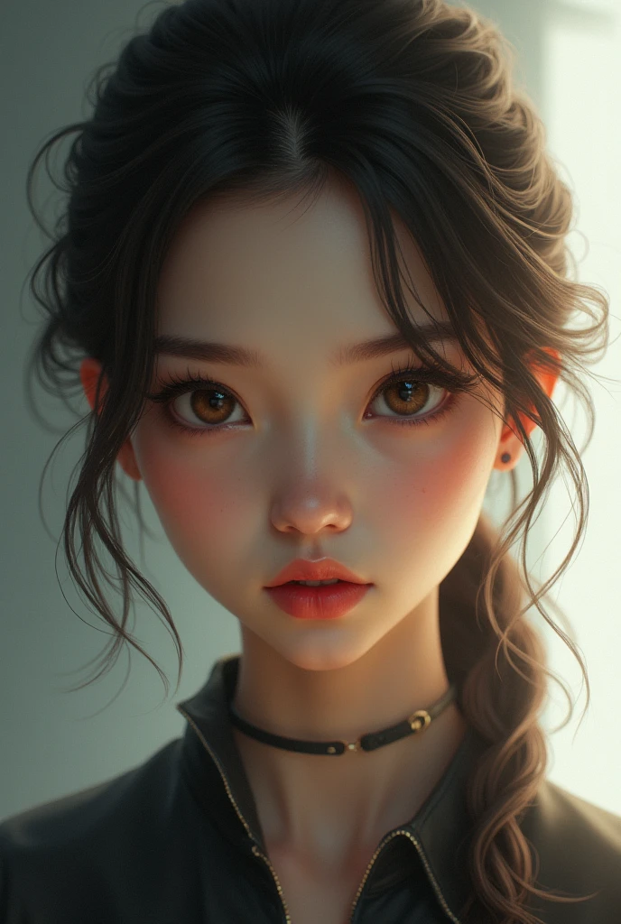 Pretty girl with lots of willpower 