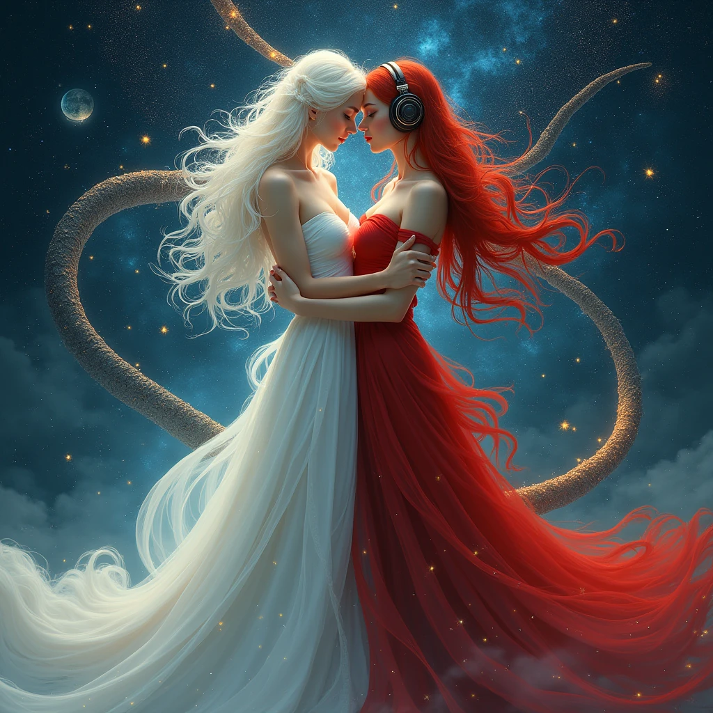 Scorpio: Zodiac Sign, Maiden, Starry Sky, Slim Figure, 8K,
Deep, keen, controlling, emotionally fiery, insightful of human nature, strong sense of crisis.
