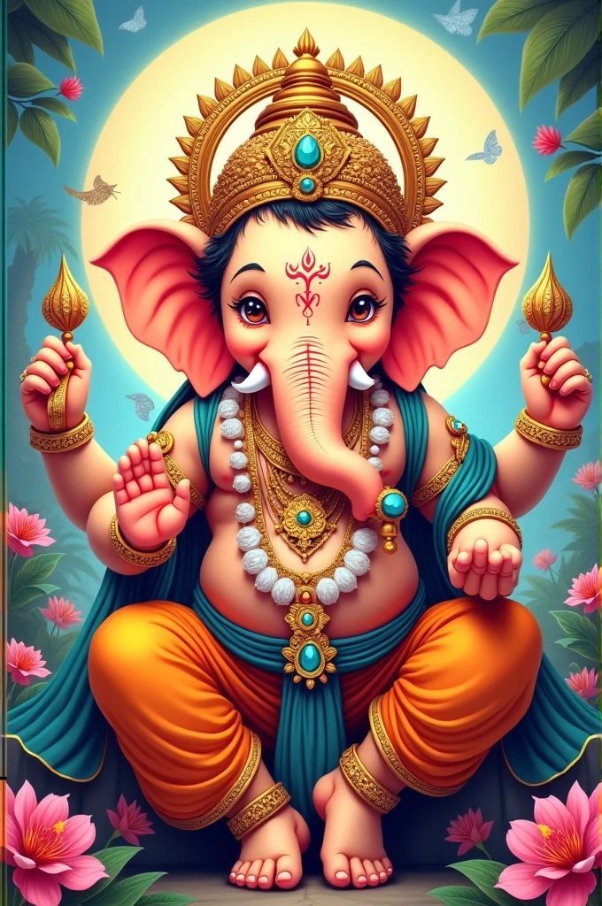 Lord ganesha as anime