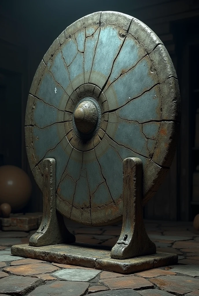 cracked gong