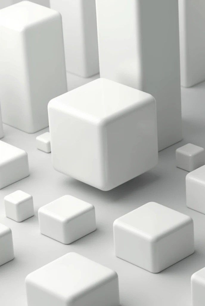 The cube arises from a succession of quadrates