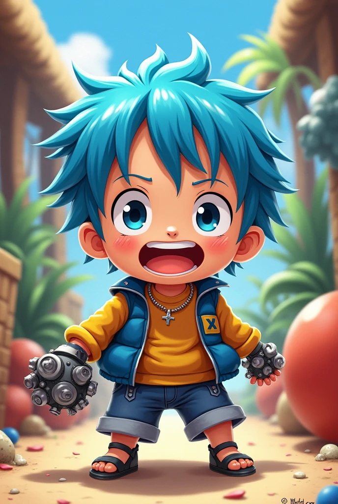 Baby franky in onepiece 