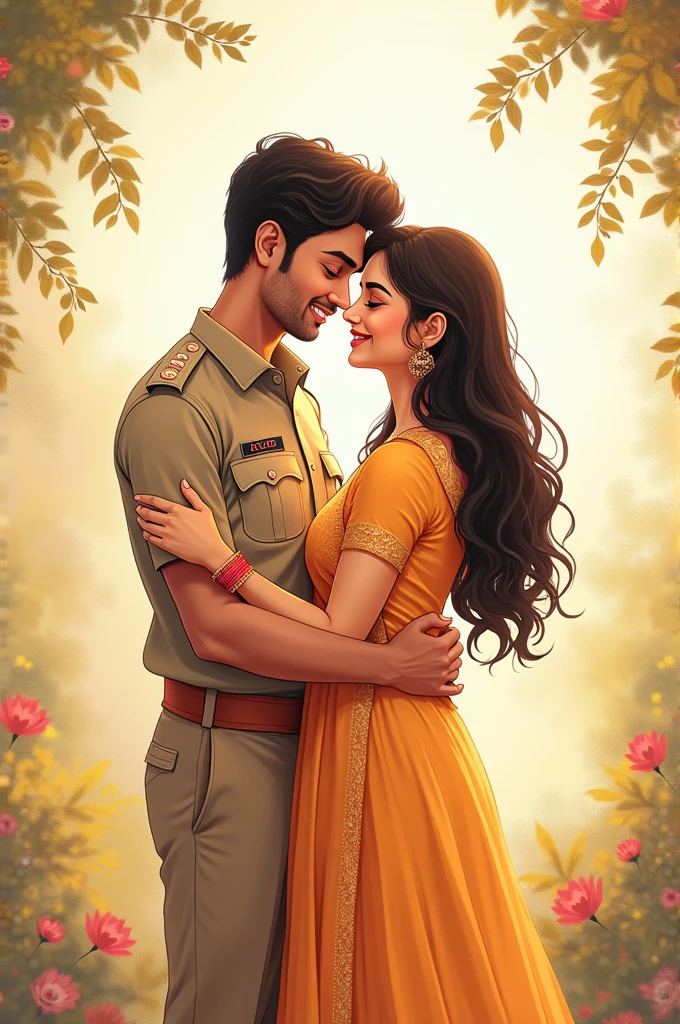 A cute image of Sai and Virat from the Indian television show ghum hai kisikey pyaar meiin